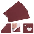 thumbnail image 3 of Unique Bargains 4 Pcs Waterproof Tent Self-Adhesive Repair Patches for Outdoors Polyester Fiber Nylon Dark Red, 3 of 5