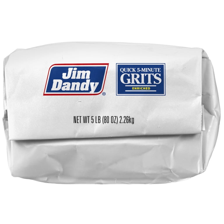 2 pack) Jim Dandy Quick Grits, 5 lb Bag (80 oz) - Walmart.com