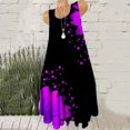 thumbnail image 3 of Robe Sans Manches à Imprimé Soleil Mode Décontractée pour Femmes 2022 TP-8TG, 3 of 7