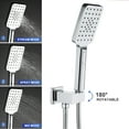 thumbnail image 4 of Rainlex One-Handle 1-Spray Setting Polished Chrome Bathtub Shower Faucet, 4 of 4