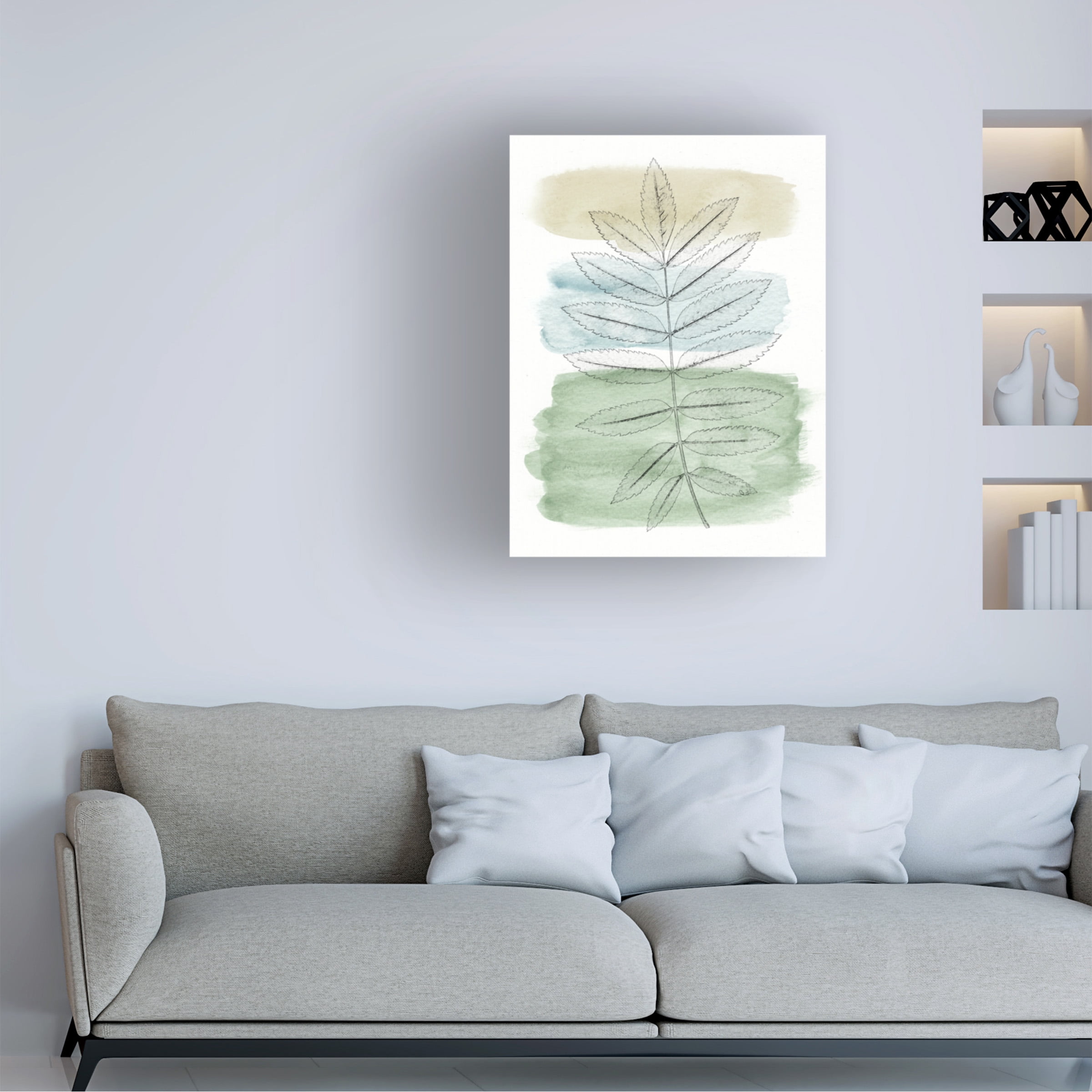 Alonzo Saunders 'Spring Branch II' Canvas Art