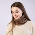 thumbnail image 5 of Fesfesfes USB Heated Knitted Hat And Neck Gaiter Set Winter Warm Heat Up Hat Dual Purpose Scarf Heating Circle Loop Scarf For Men And Women, 5 of 9