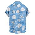 thumbnail image 5 of Enjoytime Shirts Men Printed Turndown Collar Short Sleeve Button Down Shirts Summer Beach Vacation Casual Loose Tops Shirt 2026, 5 of 6