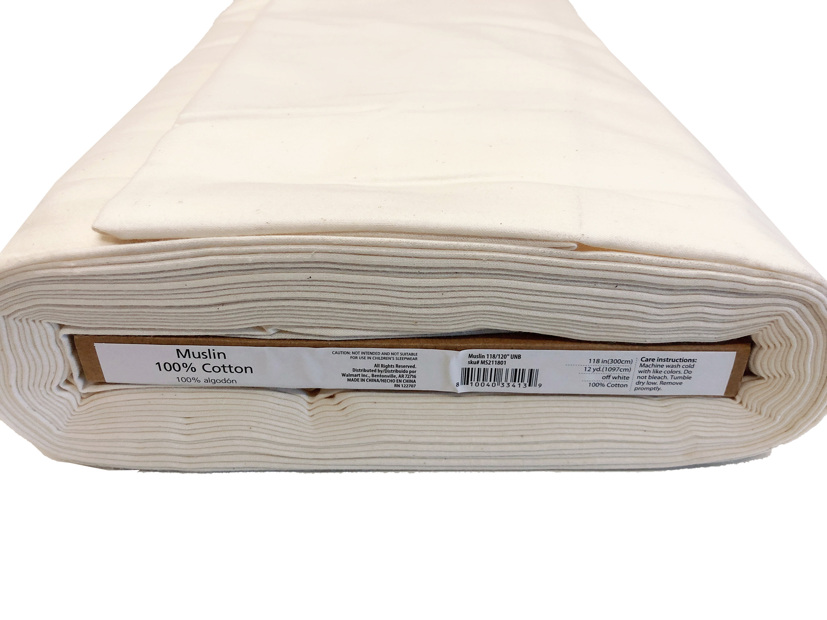 SOLSTICE 1 X 1.4 Meter - Cotton Muslin Cloth for Straining Unbleached