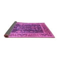 thumbnail image 2 of Ahgly Company Indoor Rectangle Oriental Purple Traditional Area Rugs, 5' x 7', 2 of 4