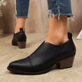 thumbnail image 7 of Quaouag Loafers for Women Dress Shoes Slip On Shoes Low Heel Casual Work Office Dressy Shoes, 7 of 7