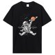 thumbnail image 1 of Camiseta divertida de algodón para hombre ropa camiseta de gran tamaño transpirable de verano camiseta de manga corta de Hip Hop ropa de calle Harajuku, 1 of 7