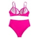 thumbnail image 5 of MKLEKYY Trajes De Baño Mujer Women High Waisted Bikini Sexy Push Up Two Piece Swimsuits Vintage Swimsuit Two Piece Retro Ruched High Waist Print Bikini Set 2760, 5 of 6
