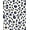 Ivory, Pattern 1, variant on ODIKA 4'x6' Machine Washable Non-Slip Area Rug, Modern Interlocking Spotted With And Black Accents High Traffic Rug, Ivory, 321672