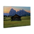 thumbnail image 2 of Stupell Industries Farmhouse Solitary Cabin with Looming Cliffs Canvas Art, 36 x 24, by Renel Peters, 2 of 8