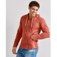 thumbnail image 2 of Hanes Men's Originals Hoodie Lightweight Hooded Sweatshirt Henley Collar Sizes S-3XL, 2 of 7