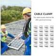thumbnail image 4 of Shisuyan 30Pcs Solar Panel Wire Clip Stainless Steel Solar Panel Cable Clips Wire Clamps, 4 of 9