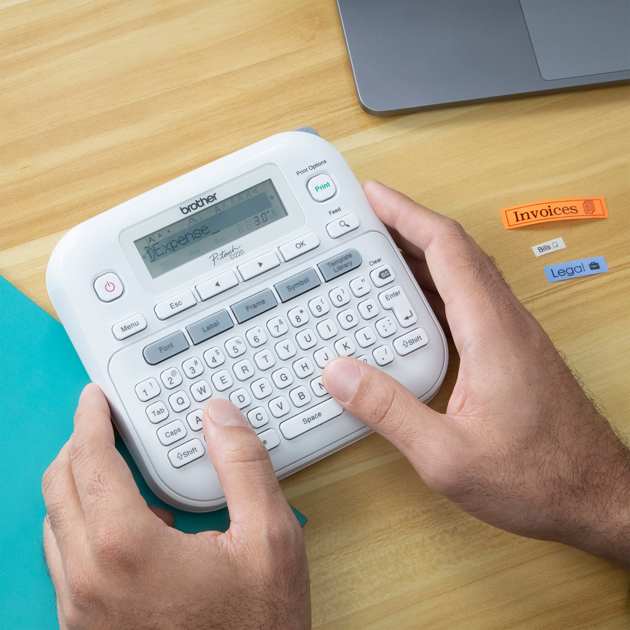 Brother P-touch PT-D220 Label Maker with QWERTY Keyboard photo 7