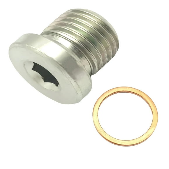 Oil Pan Drain Plug M18*1.5*12 Mm For BMW 545i 550i 645Ci 650i 745Li 750Li Alpina B7 B7L X5 X6 2002-2018 07119905428