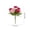 Red, variant on COM1950s Artificial Snow Flowers, Fake Flowers No Maintenance Realistic Plastic, Indoor Outdoor Home Decor Year-Round Faux Floral Arrangement