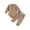 Brown, variant on Toddler Clothes for Boys 2T Pants Toddler Boys Long Sleeve Solid T Shirt Tops Shorts Child Kids 2Pc set Outfits Clothes Blue 70