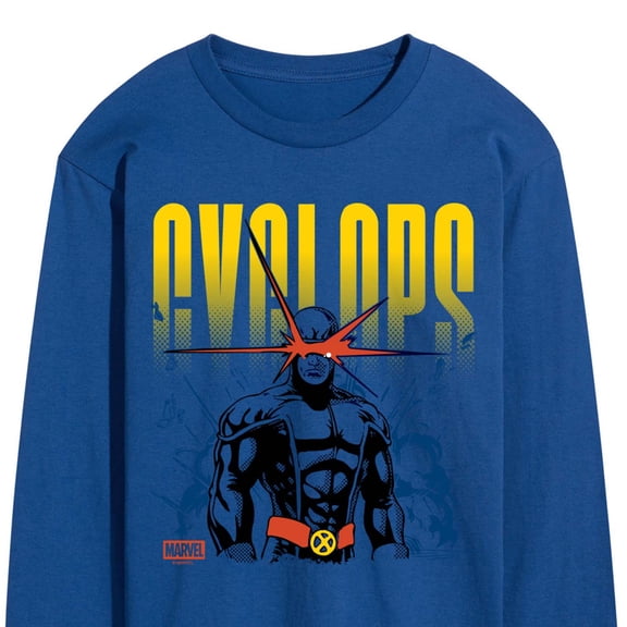 X-Men - Cyclops Character Tee Long Sleeve Graphic T-Shirt