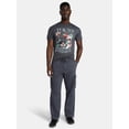 thumbnail image 2 of Humor Men's and Big Men's Tokyo Fishing Club Graphic Tee with Short Sleeves, Size S-3XL, 2 of 5