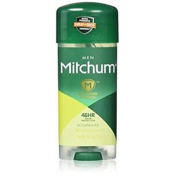8 Pack Mitchum Gel Advanced Anti-Perspirant - Deodorant Mountain Air 3.4 Oz Each