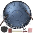 thumbnail image 1 of Tambor de acero MENGBEI D Major de 13 notas con accesorios, 1 of 5