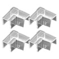 thumbnail image 2 of Trayknick 4Pcs Tank Corner Protectors Soft Easy to Use Thick Tight Fit Triangle Keep Safety PVC Transparent Design Fish Tank Protective Covers Aquarium Accessory, 2 of 13