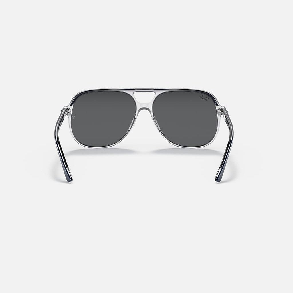 Ray Ban Bill Dark Grey Aviator Unisex Sunglasses RB2198 1341B1 56