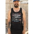 Old School Custom V8 Tank Top Hot Rod Greaser & Rebel Car Enthusiast