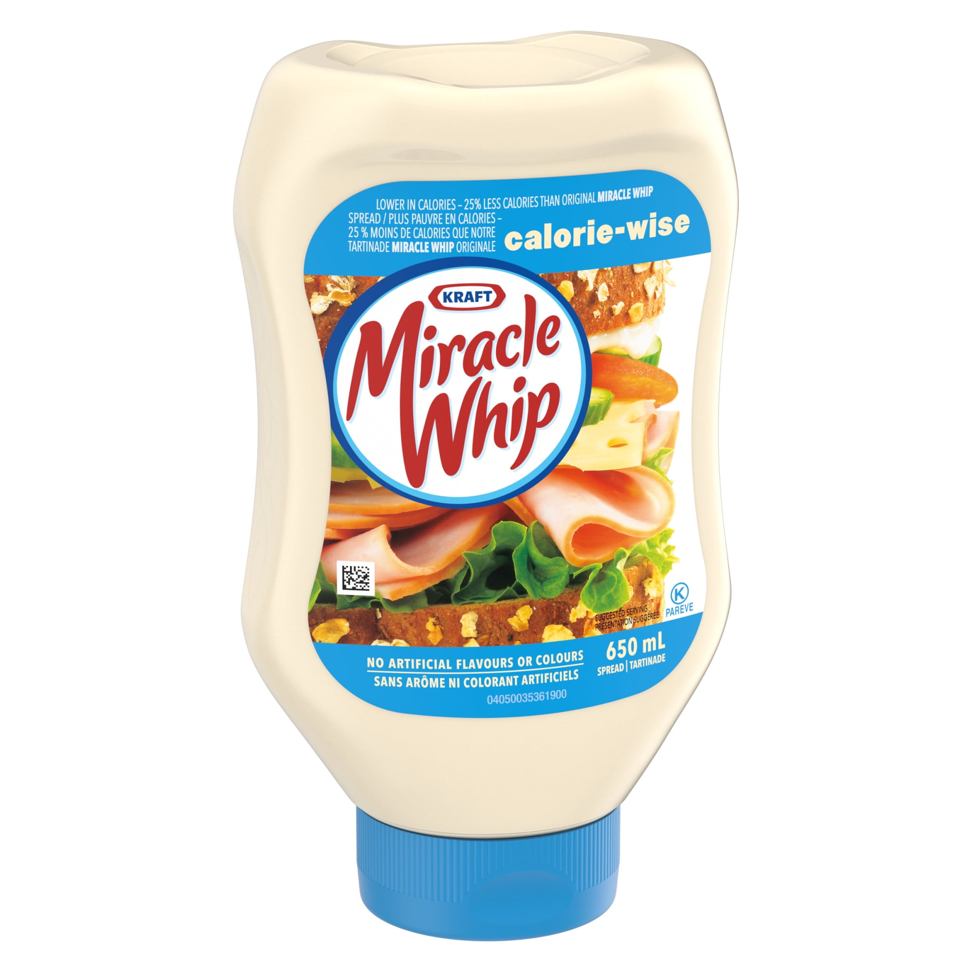 Miracle Whip Calorie Wise Spread Salad Dressings, 650mL