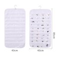 thumbnail image 2 of ZAXARRA Double Sided Hanging Storage Bag with 80 Transparent Pockets, 2 of 10