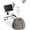 Gray, variant on CCCHCY Solar Bird Bath Fountain Pump, Realistic Granite Rock Bubbler for Bird Bath, Bubbling Rock Fountain Kit with Solar Panel, Outdoor Solar Water Bubbler Fountain for Garden