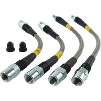 StopTech 950.33510 Stainless Steel Braided Brake Hose Kit Fits A4 Quattro S4