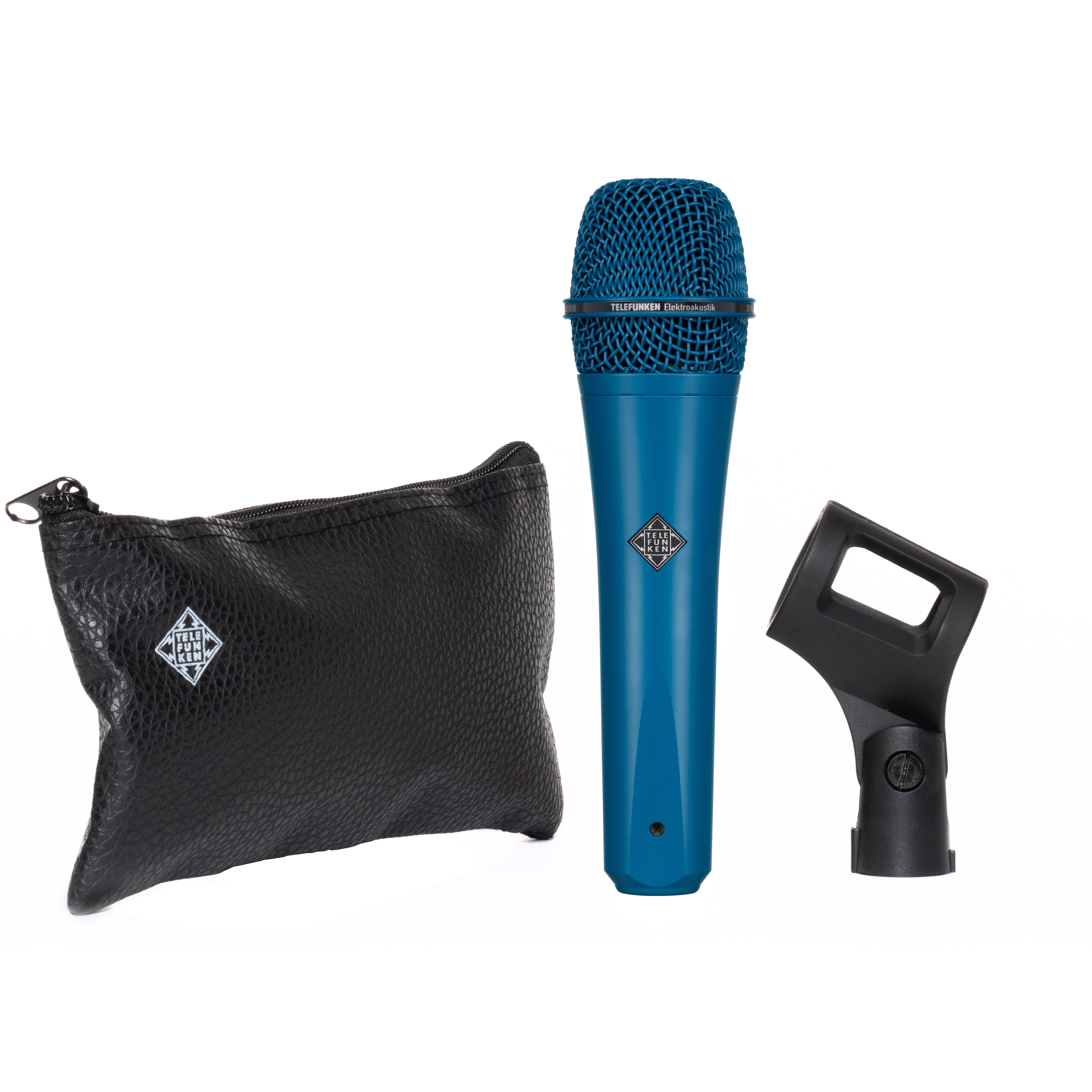 Telefunken USA Custom Shop M80 Dynamic Handheld Microphone Blue