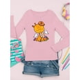 thumbnail image 3 of Cute Giraffe Ghosts And Candy Long Sleeve Toddler -Image by Shutterstock,  5 Toddler, 3 of 4