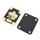 thumbnail image 1 of Placa De Mástil De Guitarra Eléctrica, Placa De Conexión De Mástil De Guitarra De aleación De Zinc, Reemplazo De Placa Protectora De Mástil De Guitarra Con Tornillos Para, 1 of 7
