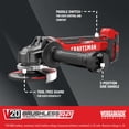 thumbnail image 2 of Amoladora angular Craftsman V20 inalámbrica de 11,4 cm con batería, 2 of 8