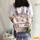 thumbnail image 4 of Mochilas escolares de estilo japonés para niñas adolescentes, bolso de mano Preppy, Mochila de nailon, bolso de hombro para mujer, 4 of 4