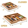 thumbnail image 2 of Organisateur de Tiroir de Cuisine Extensible - Plateau à Couverts 8 Compartiments, 2 of 4