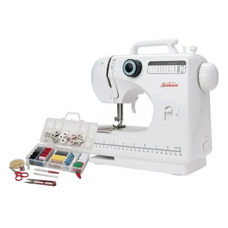 Sunbeam SB40 EasytoUse Everyday Compact Sewing Machine Over 40 Impressive Basic Sewing Machine Sunbeam SB40 EasytoUse Everyday Compact Sewing Machine Over 40 Impressive Basic Sewing Machine