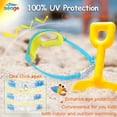 thumbnail image 4 of Pack de 2 gafas de natación Seago para niños de 3 a 14 años, antivaho, con protección UV, 4 of 6