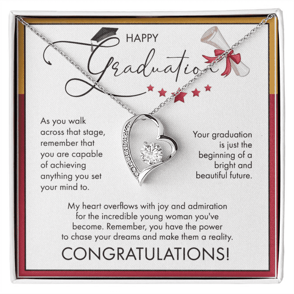 Graduation Gifts for Her Class of 2026 College High School Graduation Necklace Gifts for Daughter