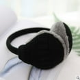 thumbnail image 4 of Earmuffs Ear Warmers for Women Foldable F Fur Warm Earmuffs, 4 of 5