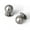 Satin Nickel, variant on Goo-Ki Set of 12 -Sleek Round Brushed Satin Nickel Cabinet Knobs - Modern and Minimalist Hardware for Stylish Home Enhancement - 1.2 Inch Diameter