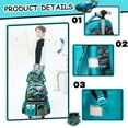thumbnail image 6 of Kids Rolling Backpack Boys with Wheels Wheeled School Bags with Lunch Box Pencil Case for Elementary Student Backpacks Ages 8-10, 6 of 6
