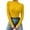 Yellow, variant on Winter clothing for women Women Casual Autumn And Winter Multicolor Pattern Mid Neck Warm Long Sleeved Knitted Bottoming Shirt