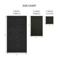 thumbnail image 3 of Better Homes & Gardens PowerLoft AIRRICH® Cotton 6-Piece Towel Set, Rich Black, 3 of 11