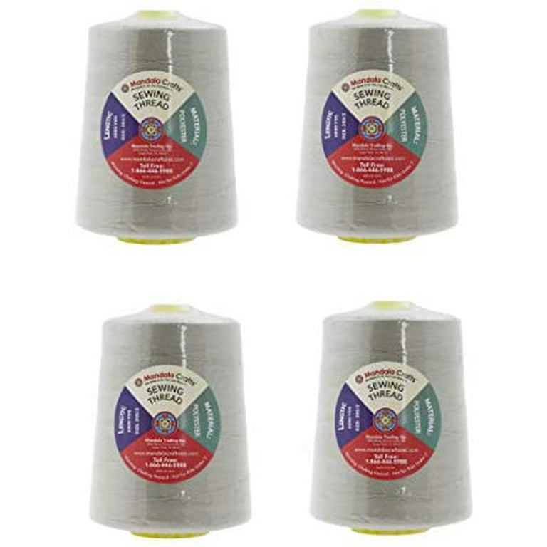 Mandala Crafts All Purpose Sewing Thread from Polyester for