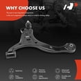 thumbnail image 5 of A-Premium Front Left Lower Control Arm with Ball Joint & Bushing, Compatible with Kia Sedona 2006-2012/2014-2014 & Hyundai Entourage 2007-2010, 5 of 8