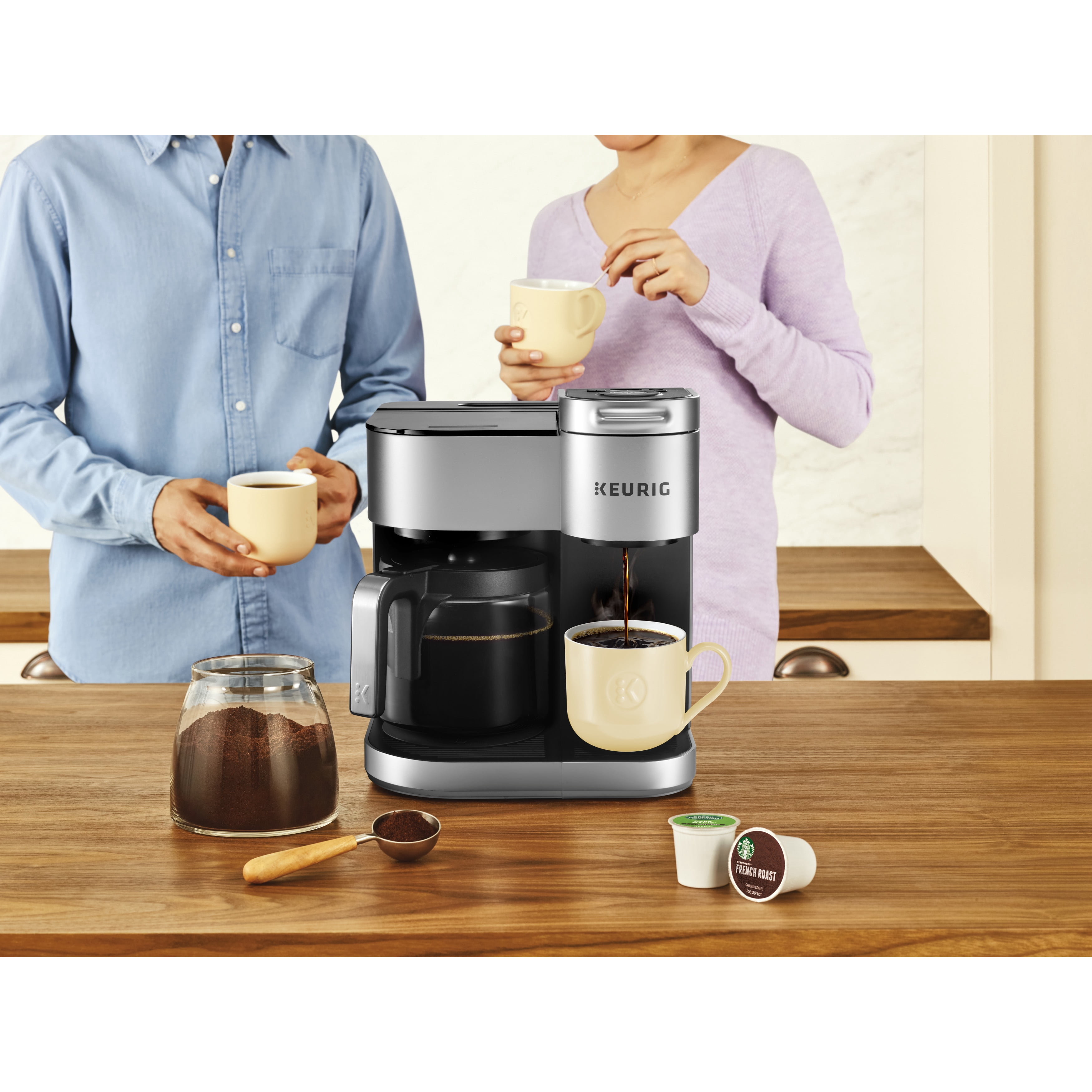 K-Cup Pod \u0026 Carafe Coffee Maker 