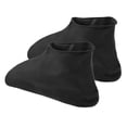 thumbnail image 4 of Cubiertas de Zapatos de Lluvia Zapatos de Cubierta Elástica Antideslizante Antideslizante a Prueba de Agua Silicona para Hombres Mujeres Negro L Macarena Cubiertas impermeables para zapatos, 4 of 8