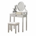 thumbnail image 3 of Moniys Wood Moniya Makeup Vanity Table and Stool Set, 3 of 5